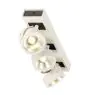 SLV Kalu Triple Pared y Luz de techo Aluminium Blanco 47W 3400lm - 830 Luz Cálida | Regulable 