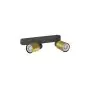 SLV Puri 2.0 Aluminium Foco Negro | Apta para 2x GU10