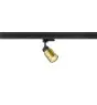 SLV Foco En Carril Puri 2.0 3 Fases Aluminium Negro Oro | Apta para 1x GU10 - Regulable