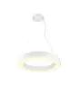 SLV Medo Circulo 60 Colgante De Luz Aluminium Blanco 27W 4000lm 110D - 930-940 CCT | Mejor Reproducción De Color - Regulable 