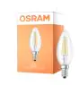 Osram Classic LED E14 Vela con Filamento Clara 4W 470lm - 827 Luz muy Cálida | 3 Step Dim - Reemplazo 40W