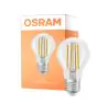 Osram Parathom Classic LED E27 Pera Con Filamento Clara 6.5W 806lm - 822-827 Dim To Warm | Regulable - Reemplazo 60W