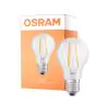 Osram Parathom LED E27 Pera Clara 4.5W 470lm - 822-827 Dim To Warm | Reemplazo 40W