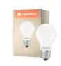 Ledvance Classic LED E27 Pera con Filamento Mate 7.5W 1055lm - 827 Luz muy Cálida | Regulable - Reemplazo 75W