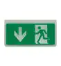 Ansell Doble cara Seña Flecha Abajo para LED Portal Bulkhead Señal de salida de emergencia Harrier