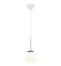 Nordlux Café Colgante De Luz Vidrio Blanco | Apta para E27