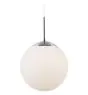 Nordlux Colgante de luz Cafe 30 E27 Plata - vidrio | Max. 25W