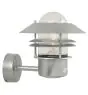 Nordlux Blokhus Luz De Pared Acero y Vidrio Gris | IP54 - Sensor de Movimiento y Luz - Apta para E27