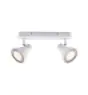 Nordlux Eik 2 Foco Metal Blanco | Apta para 2x GU10