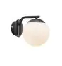 Nordlux Grant  Luz De Pared Vidrio Negro | Apta para 1x E14