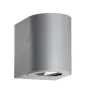 Nordlux Canto 2 Luz De Pared Aluminium Gris Up & Down - 10.6W 500lm - 830 Luz Cálida | IP44