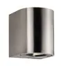 Nordlux Canto 2 Luz De Pared Acero Inoxidable Up & Down - 10.6W 500lm - 830 Luz Cálida | IP44