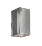Nordlux Canto Maxi Kubi 2 Luz De Pared Acero Gris Up & Down | IP44 - Apta para 2x GU10