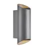 Nordlux Nico Luz De Pared Aluminium Antracita Up & Down | IP54 - Apta para 2x GU10