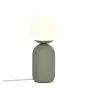 Nordlux Lámpara De Mesa Notti Metal y Vidrio Verde | Apta para 1x E14