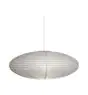 Nordlux Villo 60 Pantalla de lámpara Papel Blanco | 240mm - Excl. Soporte de suspensión cable y Dosel