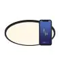 Nordlux Oja Smart 29 Luz de techo Metal Negro 15W 1600lm - 827-865 Ajustable Blanco | 294mm - Wifi y Azultooth Regulable