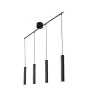 Nordlux Vico Colgante De Luz Metal Negro | Apta para 4x GU10