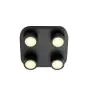 Nordlux Clyde Luz de techo 4-Foco Metal Negro 14W 950lm - 827 Luz Muy Cálida | 85mm - 3 Pasos Regulable
