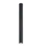Emibig Luz de techo Tecno Acero Negro | Apta para 1x GU10 - Max 8W