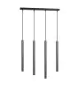 Emibig Colgante De Luz Selter Acero Negro | Apta para 4x G9 - Max 8W