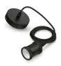 Philips Cord Vintage E27 Negro