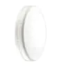 Noxion Plafón LED Techo/Pared Econox Blanco 20W 1800lm - 830 Luz Cálida | 360mm - IP66 - Sensor de movimiento y luz - Luz de emergencia 1 horas 