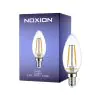Noxion Lucent LED E14 Vela con Filamento Clara 2.5W 250lm - 827 Luz muy Cálida | Reemplazo 25W