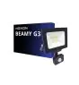 Noxion Proyector LED Beamy G3.1 Negro 30W 3300lm 110D - 830 Luz Cálida | IP44 - Sensor de Movimiento y Luz - Simétrico 