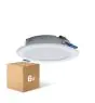 Multipack 6x Multipack 6x Downlight LED Pan 12W 960lm 830 Luz Cálida | 121mm - Recorte 100mm