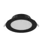 Noxion Downlight LED Hera Medio Empotrado Negro 9W 900lm 80D - 827-830-840 CCT | 146mm - Recorte 120mm