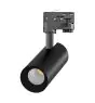 Noxion Foco LED En Carril 3 Fases Ecowhite Aluminium Negro 20W 1970lm 36D - 830 Luz Cálida | UGR <19