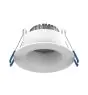 Noxion Foco LED Ares Profundo Blanco 6W 540lm 927-940 3CCT - con Inner Circulo Blanco| Recorte 68mm