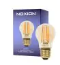 Noxion Lucent Lustre LED E27 Con Filamento Ámbar 4.5W 400lm - 822 Luz Muy Cálida | Regulable - Reemplazo 35W