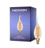 Noxion Lucent LED E14 Vela Con Filamento Ámbar BA35 4.5W 400lm - 822 Luz Muy Cálida | Regulable - Reemplazo 35W