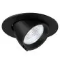 Noxion Foco LED Forza V2 Aluminium Negro 32W 3700lm 36D - 930-940-957 CCT | 160mm - Recorte 145mm - Mejor Reproducción De Color