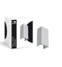 D'Lite Luz De Pared Aurora Plata Up & Down 6.5W 500lm - 830-840 CCT | IP54