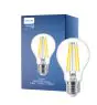 Philips MASTER Value LED Bulbo E27 Pera Clara 7.8W 1055lm - 927 Luz muy Cálida | Mejor reproducción de color - Regulable - Reemplazo 75W