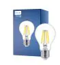 Philips MASTER Value LED Bulbo E27 Pera Clara 3.4W 470lm - 927 Luz muy Cálida | Mejor reproducción de color - Regulable - Reemplazo 40W