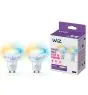 Paquete dúo 2x WiZ Smart Foco LED GU10 PAR16 5W 400lm 36D | Mejor Reproducción De Color - Regulable - Reemplazo 50W