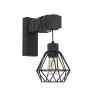 Eglo Luz De Pared Townshend 5 Madera Negro | Apta para E27