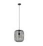 Eglo Colgante De Luz Rinroe Acero Negro | Apta para E27