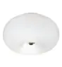 Eglo Luz de techo Optica Acero Níquel Satinado | Apta para 2x E27