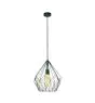 Eglo Colgante De Luz Carlton Acero Negro | IP20 - Apta para 1x E27 