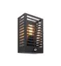 Eglo Luz De Pared Alamonte 3 Al Aire Libre Acero Negro | Apta para E27