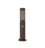 Eglo Lámpara de pedestal Helsinki Acero Inoxidable Marrón | IP65 - Apta para 1x E27 - Sensor De Movimiento