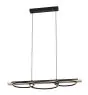 Eglo Colgante De Luz Boyal Madera Negro, Marrón 40.5W 3600lm - 830 Luz Cálida | Regulable