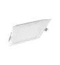 Ledvance Downlight LED Slim Cuadrado SQ210 18W 1530lm 120D - 830 Luz Cálida 