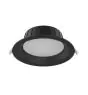 Noxion Downlight LED Hera Medio Empotrado Negro 21W 2400lm 100D - 827-830-840 CCT | 226mm - Recorte 200mm
