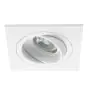Noxion Empotrado Spot Boxi MR16 Ajustable Blanco | Recorte 80mm - GU10 Casquillo